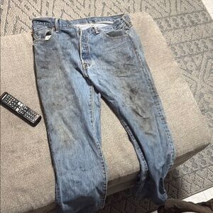 Levi's Blue Straight Jeans Classic Style